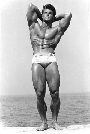 Steve Reeves Steve Reeves Workout, Standing Calf Raise, Steve Reeves, Military Press, Workout Days, Body Builder, Cover Model, Muscular Men, 인물 사진