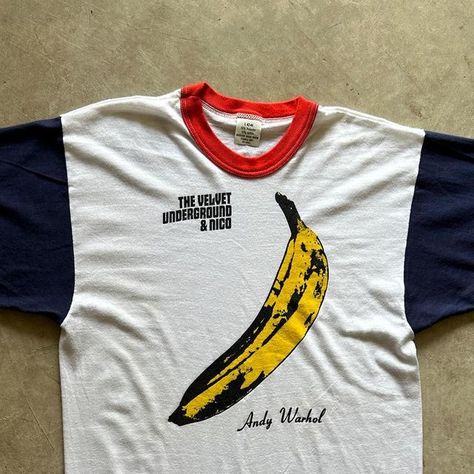 @madcapmysteries on Instagram: "SOLD 70s The Velvet Underground and Nico “Banana” tricolor shirt Measures Approx 19x25 (tagged L) fits a modern day small/medium Dm for inquiries :) . . #thrift #vintage #vintageforsale #foundongrailed #grailed #80s #bandtee #vintagetee #70s #vintagedenim #60s #hippy #vintagesweatshirt #vintagelevis #vintageclothingforsale #1960s #mod #1970s #vintagetees #vintageclothesforsale #hiddenny #hippy #rocknroll #woodstock #highsnobiety #1960sfashion #1970sfashion # 1970s T Shirts, Velvet Underground Shirt, The Velvet Underground Shirt, 70s Graphic Tees, 70s Shirts For Women, Vintage Tshirts 70s, 1970s Tshirt, 70s Tshirt, The Velvet Underground & Nico