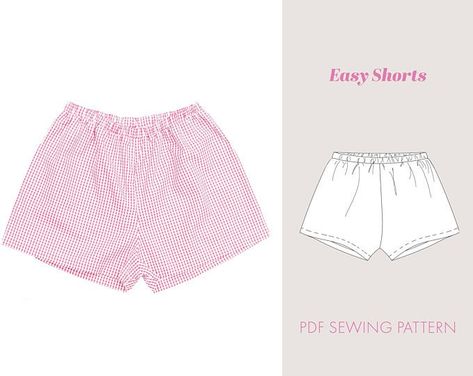 Sew your own wardrobe with Swim Style Sewing by Swimstylepatterns Shorts Pattern Sewing, Shorts Pattern Women, Shorts Sewing Pattern, Shorts Sewing, Sewing Shorts, Womens High Waisted Shorts, Shorts Pattern, Sewing Projects Clothes, Printable Sewing Patterns