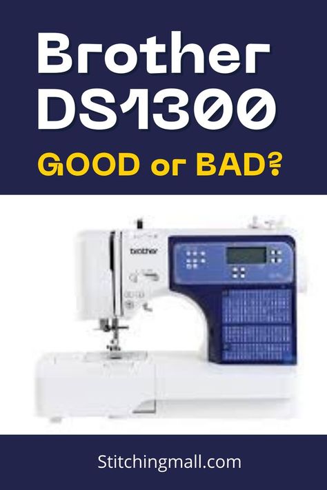 Brother DS1300 Computerized Sewing Machine Review 2021 with Pros and Cons. Know more about Brother sewing machines in India https://stitchingmall.com/best-brother-sewing-machines-in-india-for-home-use Brother Sewing Machine Models, Brother Sewing Machine, Computerized Sewing Machine, Brother Sewing Machines, Sewing Machine Reviews, Technology Fashion, Sewing Machines, Pros And Cons, Sewing Machine