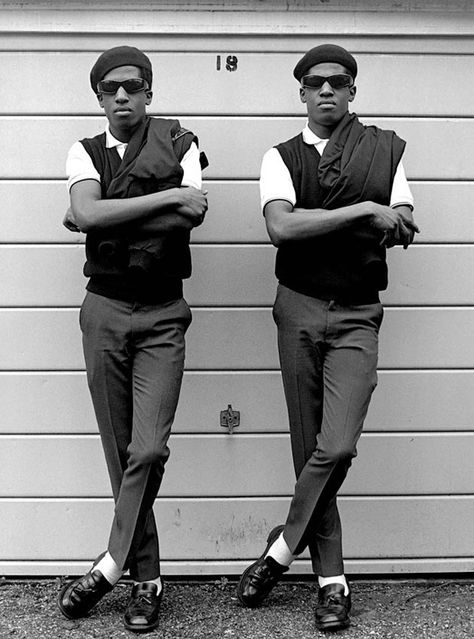 Meet the Islington Twins, Double the Dapper - If you happened to have lived in North London at any point between the early 1970s to this day, around the Islington & Highbury tube station specifically, there’s a good chance you might have seen these dapper chaps, Chet and Joe Okonkwo, a.k.a, the “Islington Twins”. Ska Music, The Theory Of Everything, Rude Girl, Pork Pie Hat, Mod Girl, Teddy Boys, Run Dmc, Rude Boy, Identical Twins