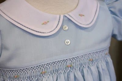 Easter Dress Baby, Collar Tutorial, Smocking Tutorial, Dress For Baby Girl, Smocking Plates, Hand Smocked Dress, Sewing Collars, Smocking Patterns, Baby Girl Toddler