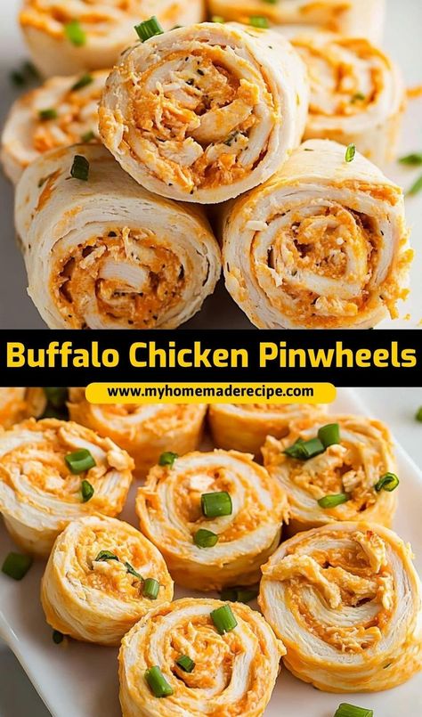 These buffalo chicken pinwheels are the best pinwheels for a quick and spicy appetizer. Packed with creamy buffalo chicken, they’re the ultimate pinwheels for parties and game days Cream Cheese Chicken Pinwheels, Canned Chicken Pinwheels, Mexican Chicken Pinwheels, Appetizer With Chicken, The Best Pinwheel Recipes, Pinwheels Lunch Ideas, Buffalo Chicken Lunch Ideas, Buffalo Chicken Cheese Ball, Chicken Pinwheels Cream Cheese