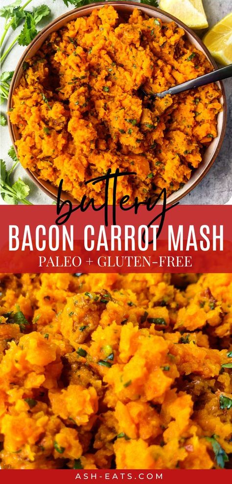 Mashed Carrots Recipe, Paleo Low Fodmap, Carrot Mash, Carrot Recipes Side Dishes, Carrot Dishes, Healthy Pork Recipes, Carrots Side Dish, Paleo Side Dishes, Healthy Pork