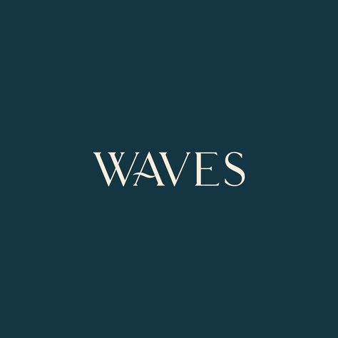 Waves Logo Design Ideas, Wave Icon Logo, Seaweed Logo Design, Wave Logo Design Ideas, Logo Vague, Logo Mer, Sea Branding, Waves Logo Design, Sea Logo Design