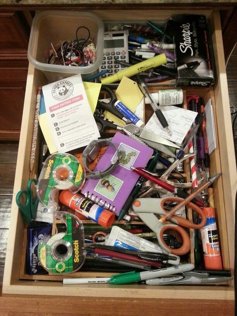 Home Ec Organization-Before  My home's junk drawer,  hopelessly unorganized and messy. Unorganized Aesthetic, Messy Drawer Aesthetic, Organized Mess Aesthetic, Messy Drawer, Junk Drawer Aesthetic, Messy Organized Room Aesthetic, Organized Junk Drawer, Journal Aesthetic Messy, Clutter Core