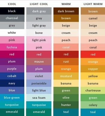 Warm Skin Tone Colors, Skin Color Chart, Color Groups, Warm Hair Color, Art Nouveau Tattoo, Skin Color Palette, Warm Skin Tone, Cool Skin Tone, Colors For Skin Tone