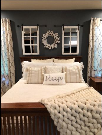 Rustic Farmhouse Bedroom Ideas, Rustic Farmhouse Bedroom, Rustic Bedroom Design, Country Bedroom, Farmhouse Bedroom Decor, Farmhouse Bedroom, Rustic Bedroom, Remodel Bedroom, Master Bedrooms Decor