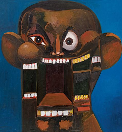 <em>Power Portrait</em>, 2010, by George Condo. George Condo, Kanye West, Art