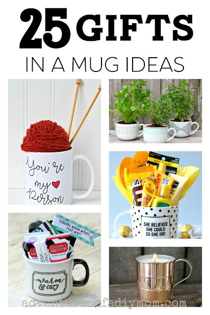 Spice up your gift-giving this year with gifts in a mug! Check us out for unique projects to make for any occasion. Gift In A Mug, Coffee Mug Gifts Ideas Filled, Mugs Christmas Gifts Ideas, Mugs Gift Ideas, Diy Christmas Mugs, Coffee Mug Crafts, Cake In A Mug, Mug Ideas, Diy Mom