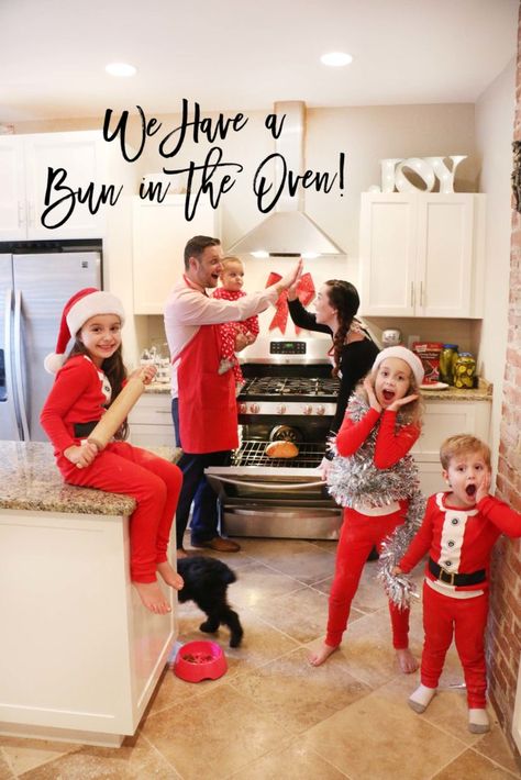 Baby 5 Announcement, Christmas Baby Announcement To Family, Baby Announcement To Family, Pregnancy Announcement 4, Holiday Pregnancy Announcement, Valentines Pregnancy Announcement, Pregnancy Jokes, Pregnancy Announcement Photoshoot, Free Birth