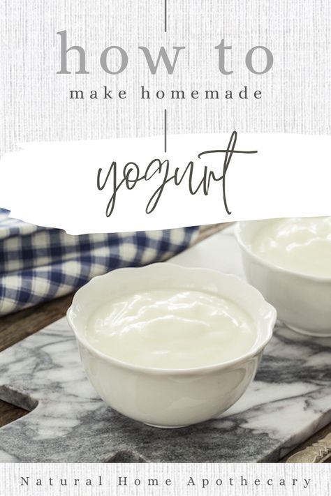 How to Make Yogurt at Home (Stove Top) - Homesteading Old Fashioned Skills, Homemade Breakfast Recipes, Diy Yogurt, Recipe Pictures, Fresh Milled Flour, Home Pantry, Making Yogurt, Home Apothecary, Food From Scratch