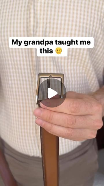 Wes & Alison’s Lifehacks 😱🤯 on Instagram: "He learned it in the military 🥰 #organizationtips #closetorganization #lifehacks #belt" Belt Folding Hack, Belt Tricks Tips, Home Decor And Organization, Tie Scarves, Belt Storage, Clothes Hacks, Style Hacks, Knot Tying, Folding Laundry