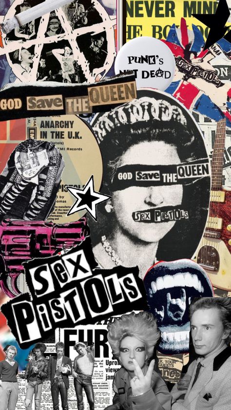 Punk Background, Punk Collage, Punk Rock Art, Riot Grrl, Feminist Punk, Images Pop Art, Punk Wallpaper, British Punk, 70s Punk