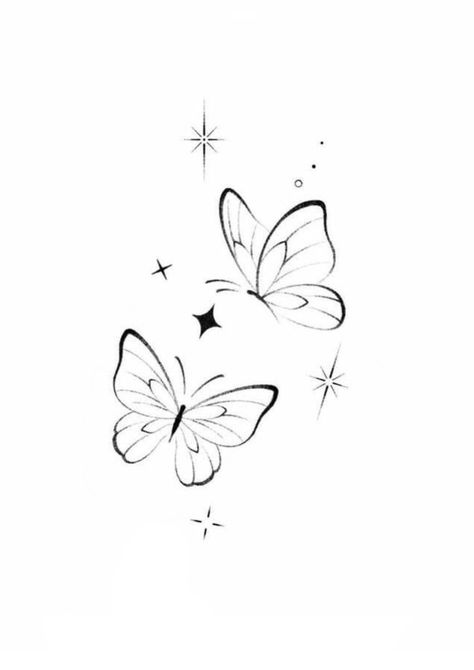 Butterfly And Hummingbird Tattoo, Butterfly Tattoo On Thigh, Rose With Butterfly, Tattoo On Thigh, Butterfly Neck Tattoo, Rose And Butterfly Tattoo, Simple Butterfly Tattoo, Butterfly Tattoo Stencil, Tupac Art