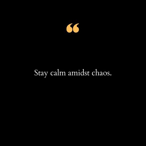 In a world where chaos seems to be the new normal, finding inner peace and staying calm can feel like an impossible task. Yet, it is precisely in these moments of turbulence that our ability to remain calm becomes our greatest strength. The hustle and bustle of daily life, the unexpected twists and turns, the challenges and setbacks—all of these can make us feel overwhelmed. But it's important to remember that amidst all this chaos, we have the power to control our reactions. Staying calm do... Calm In The Chaos Quotes, Stay Calm Quotes, Chaos Quotes, Staying Calm, Feeling Calm, Vision Board Images, Pop Illustration, Remain Calm, Calm Quotes