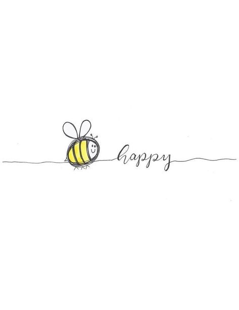 Bee Rocks, Bee Craft, Honey Favors, Bee Drawing, Honey Bee Decor, Happy Wallpaper, Sketches Simple, Bee Art, Art Easy