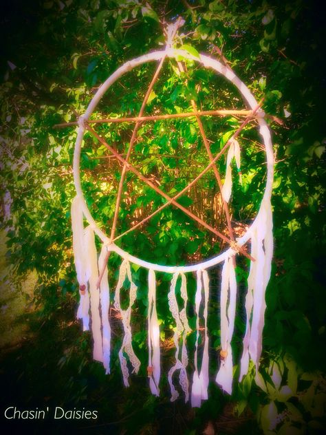 Chasin Daisies hula hoop dream catcher. Palmerton Festival 2016 Hula Hoop Dream Catcher, Hippie Room, Rain Chains, Wiccan Crafts, Hippy Room, Hoop Dreams, Rain Chain, Hula Hoop, Dreamcatchers