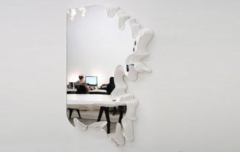 Daniel Arsham A Mirror, Mirror Designs, Dream House Decor, Design Case, Apartment Design, 인테리어 디자인, Home Deco, The Wall, Interior And Exterior