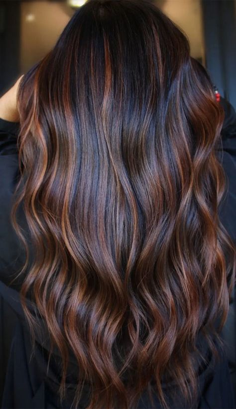 36. Copper Bronze When it comes to choosing hair colour you should consider your personal style, skin tone, eye colour, and natural hair colour. If... Two Tone Hairstyle, Bronze Hair Color, Warm Hair Color, Hair Colour Ideas, Bronze Hair, Cute Hair Colors, Spring Hair Color, Colour Ideas, Ash Brown