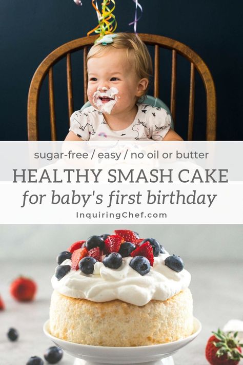 Healthy Smash Cake, Smash Cake Recipes, Baby First Birthday Cake, Baby Recipes, Baby Cake Smash, Baby's First Birthday, Brownie Desserts, Oreo Dessert, Sugar Cake