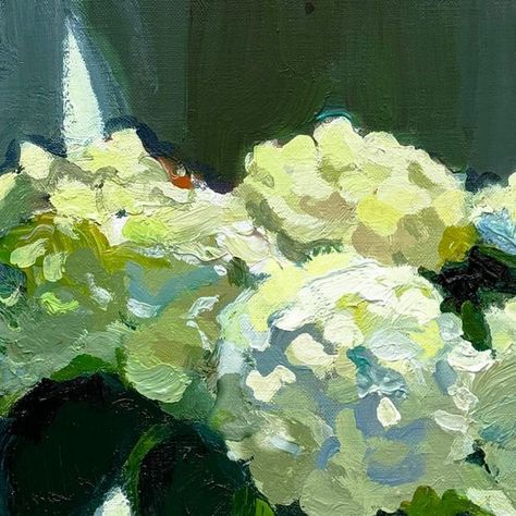 Painting Of Hydrangeas, Relaxing Day, New Print, Still Life Painting, Limited Edition Prints, Floral Painting, Hydrangea, Flower Painting, Floral Prints