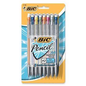 Bic Mechanical Pencils, Pencil Grades, Writing Leads, Bic Pencils, Dance Room, Art School Supplies, School Equipment, Bic Pens, Led Pencils