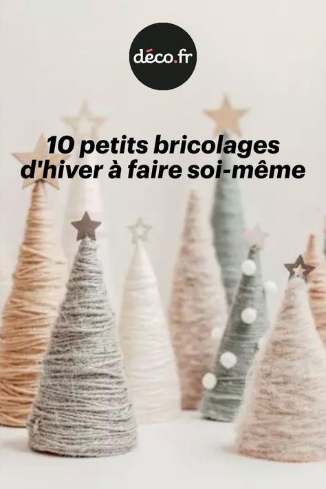 Calendrier de l'Avent, boule à neige, couronne de Noël... Découvrez 10 idées de petits bricolages à faire soi-même en hiver ! Noel Diy, Christmas Planning, Festival Diy, Christmas Lovers, Photo Album Scrapbooking, Curtain Decor, Diy Crochet, Christmas Time, Photo Album