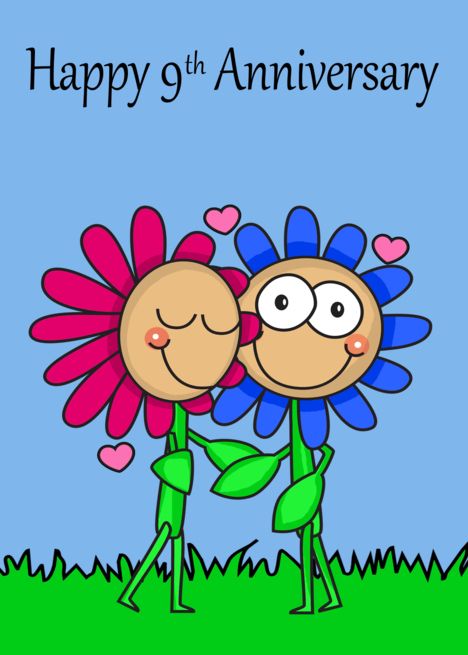 9th Anniversary, wedding, general, happy flower couple smiling, hearts card #Ad , #ad, #general, #happy, #Anniversary, #wedding Happy Anniversary Parents, Happy Anniversary Funny, Flower Couple, Happy Aniversary, Couple Smiling, Happy Anniversary Wedding, Happy 1st Anniversary, Happy 3rd Anniversary, Wedding Anniversary Quotes