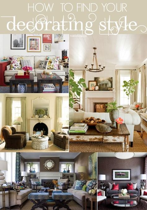 Great tips on how to find your own decorating style. How to Decorate for the DIY'er series. Interior Vintage, Decorating Style, Baby Shower Decor, Decor Minimalist, Boho Home, How To Decorate, Front Room, Home Decor Tips, Home Fashion