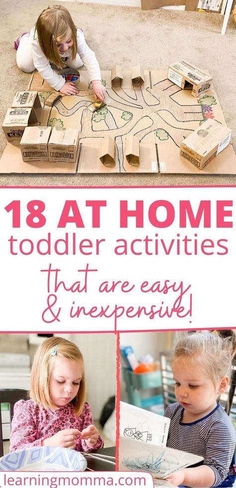 Montessori, Home Toddler Activities, At Home Toddler Activities, Fun Activities For Preschool, Toddler Home Activities, Two Years Old Activities, Babysitting Activities, Kids Activities At Home, Activities For Preschool