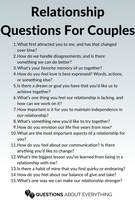 relationship questions for couples Questions To Ask In A New Relationship, Pre Relationship Questions, Conversation Starter Questions For Couples, Relationship Check Up Questions, Couple Get To Know You Questions, Early Relationship Questions, Questions For Lovers, 21 Questions For Couples, Bonding Questions For Couples