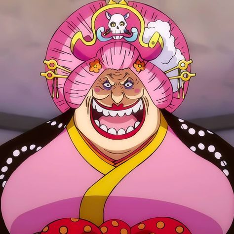 Big Mama One Piece, Big Mom One Piece, Mom Icon, One Piece Stuff, Charlotte Linlin, Alice In Wonderland Drawings, Character Icon, One Piece Episodes, Big Mom