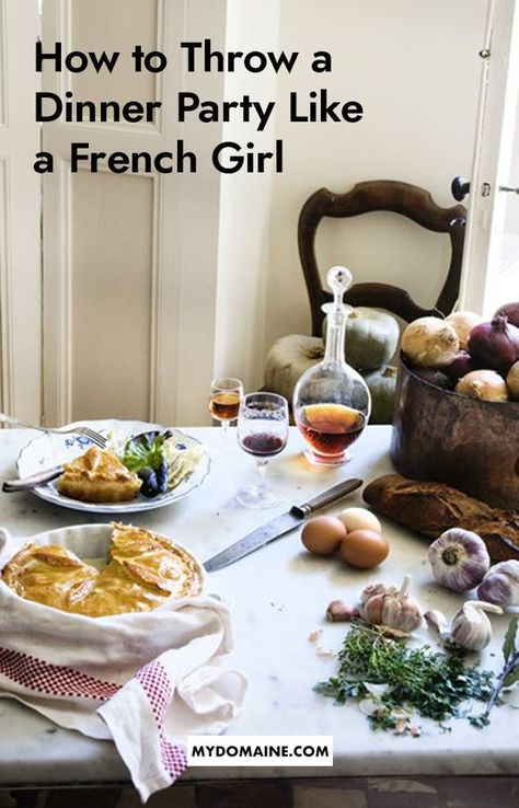 French Dinners, French Entertaining, Easy Fancy Dinner Recipes, French Recipes Authentic, French Dinner Parties, French Diet, French Picnic, French Dinner, Fancy Dinner Recipes