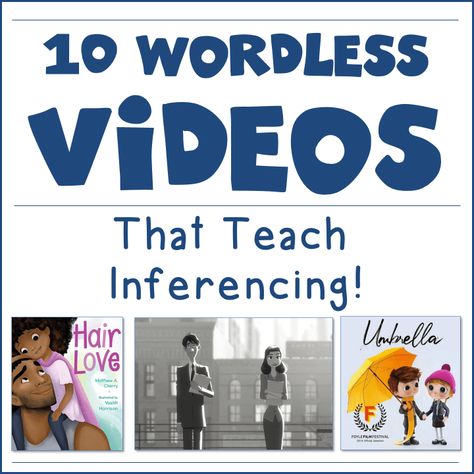 Wordless Videos, Inferencing Activities, Tpt Ideas, Problem Solving Activities, Story Sequencing, Teaching Social Skills, Spanish Learning, Teaching Videos, Kindergarten Teaching