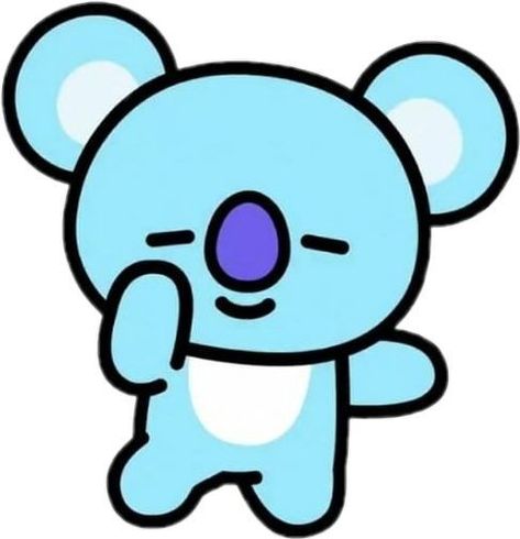 Koya Bt21, Arte Indie, Rm Namjoon, Kawaii Doodles, Bts Drawings, Dessin Adorable, Bts Chibi, Line Friends, Cute Easy Drawings