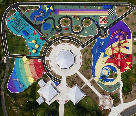 10 Incredible and Diverse Playgrounds from Around the World that You Need to See [LIST] - Goodnet Playground Design Plan, Playgrounds Architecture, Landscape Architecture Plan, Urban Playground, Landscape Design Drawings, Landscape Architecture Drawing, Creative Playground, Kindergarten Design, Urban Landscape Design