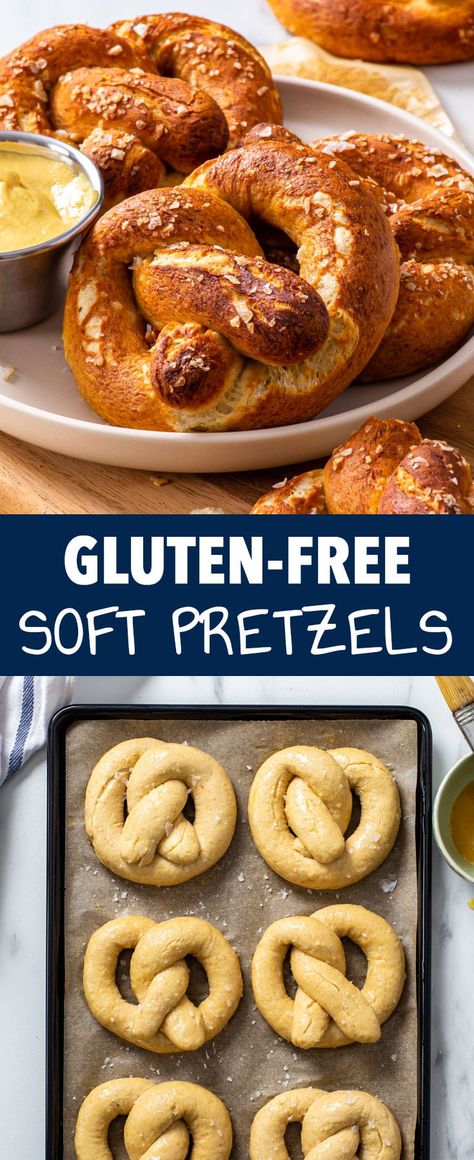 Gluten Free Soft Pretzel Recipe, Gluten Free Soft Pretzels, Gluten Free Recipes Side Dishes, Pretzel Recipe, Gluten Free Pretzels, Pan Sin Gluten, Gluten Free Sides Dishes, Soft Pretzel, Homemade Gluten Free