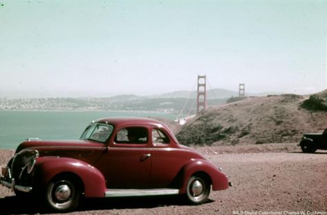 San Francisco Sights, Interesting Photography, Fishermans Wharf, American Road Trip, Color Film, Us Cars, Pearl Harbor, Colour Photograph, Road Trip Usa