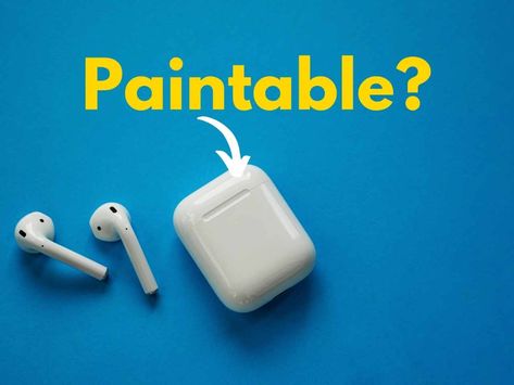 Can You Use Acrylic Paint on AirPods Case? – The Gadget Buyer | Tech Advice Remove Acrylic Paint, Apple Airpods Case, Remove Acrylics, Acrylic Spray Paint, Cool Electronics, Cases Diy, Acrylic Paint Set, Paint Primer, Using Acrylic Paint