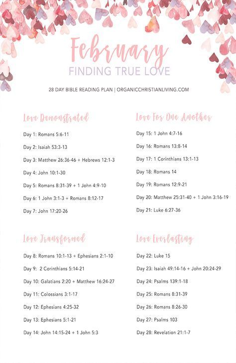 Bible Reading Plan For Women | Topical Bible Study | Bible Study Lessons | Bible Studies for Beginners | Valentine’s Day February Bible Challenge, February Verse A Day, Bible Reading Plan For Couples Relationships, February Bible Study, February Bible Reading Plan, Bible Reading Plan For Beginners Monthly, Womens Bible Reading Plan, Monthly Devotional For Women, February Scripture Writing Plan 2024