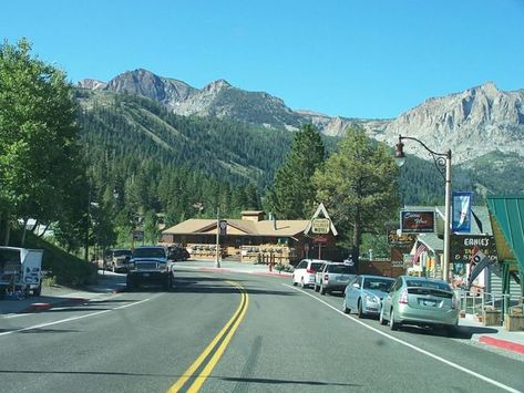 8 Mountain Towns In Northern California That Are Picture Perfect For A Getaway June Lake California, June Lake, Lakes In California, Tahoe City, California Mountains, Sierra Nevada Mountains, Mammoth Lakes, California Travel Road Trips, Mountain Town