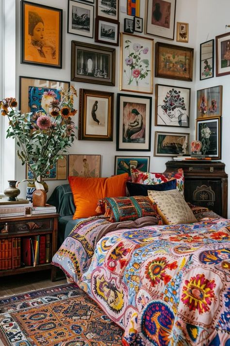 "Stunning Artistic Bohemian Bedroom Designs to Inspire You"

"Transform your bedroom with artistic bohemian design ideas. Perfect for creating a warm home aesthetic in your dream apartment, minimalist apartment, or small studio apartment ideas." Scandinavian Style Bedroom Inspiration, Maximalist Apartment Bedroom, Eclectic Style Bedroom, Guest Bedroom Decor Ideas, Mexican Bedroom Ideas, Eclectic Bedroom Ideas, Scandinavian Bedroom Ideas, Mexican Bedroom, Bedroom Eclectic