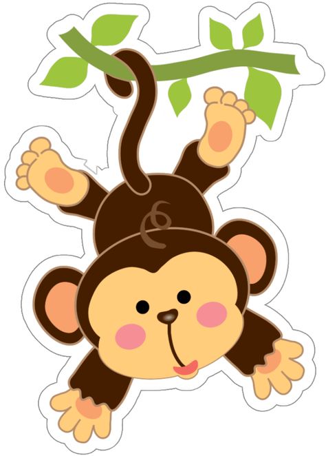 Jungle Theme Classroom Decorations, Army Birthday Parties, Safety Crafts, Jungle Theme Classroom, Fun Worksheets For Kids, Rumble In The Jungle, Monkey And Banana, Barbie Drawing, Zoo Babies