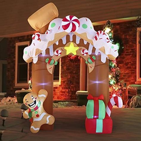 Christmas Decoration At Home, Christmas Inflatables Outdoor Lawn, Christmas Archway Decor Indoor, Christmas Celebration Ideas, Outdoor Xmas Decorations, Minimal Christmas Tree, Christmas Tree Outdoor, Christmas Decor Outdoor, Christmas Tree Blue