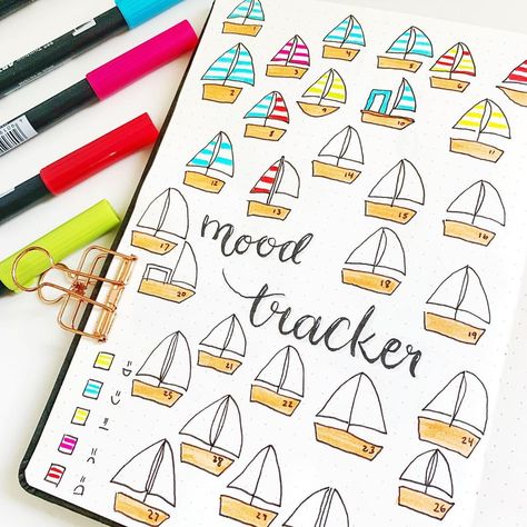 Preppy Mood Tracker, June Bullet Journal Mood Tracker, August Bullet Journal Mood Tracker, July Bullet Journal Mood Tracker, Summer Mood Tracker, July Habit Tracker, June Mood Tracker, Bullet Journal Juli, July Mood Tracker