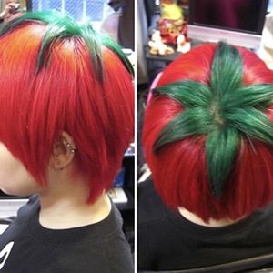 Creative Haircuts, Crazy Hair Days, 웃긴 사진, Red Hair Color, Grunge Hair, Bad Hair Day, Crazy Hair, Hair Humor, Bad Hair