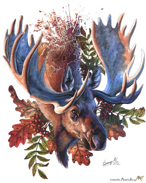 Elg by https://www.deviantart.com/sunima on @DeviantArt Moose Drawing, Moose Clipart, Backgrounds White, Moose Head, Scrapbook Flowers, Image Background, Drawing Clipart, Jpg Images, Digital Planners