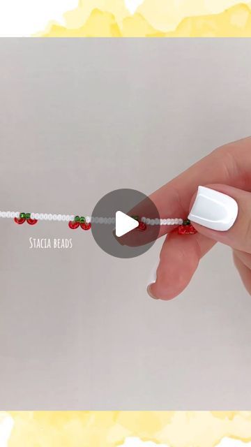 @beadedbeautytips on Instagram: "Beautiful beaded bracelet 🍒  Repost @stacia_beads  Follow for more.  DM for collab.   #foryou #fyp #handmade #ring #simths #goldering #silverjwelery #tutorial #jwelerygram #jwelerymaking #bohobeads #jwellerysupplies  #beadedjewelry #beadlove #crystal #beadaddict #beadedjewelryinfluencer #jewelryinspo #knottedjwelery #diyjewelry #beadsjewelry  #beader  #beaders #jewelrymakingprocess  #beadsupplies #diyearrings  #jewelrymaking  #diyjewelry  #wirewrapping" Silver Bead Bracelet Diy, Glass Beads Bracelet Ideas, Handmade Jewelry Diy Bracelets, Beautiful Beaded Bracelet, Jewelry Diy Bracelets, Silver Bead Bracelet, Handmade Jewelry Diy, Beaded Bracelets Diy, Glass Beaded Bracelets