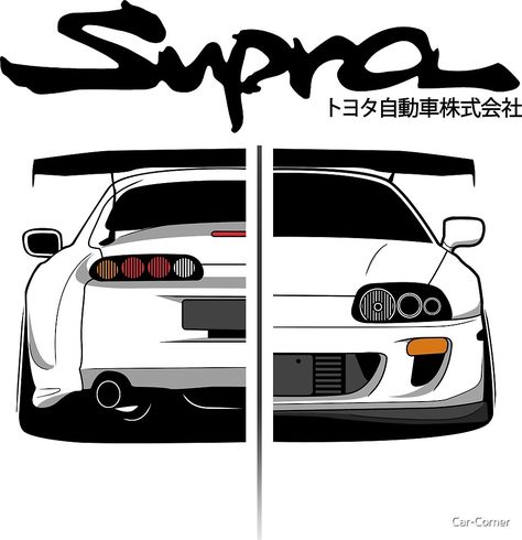 Supra Mk4, Toyota Supra, Toyota, Cars, The World, White, Instagram, Black, Design